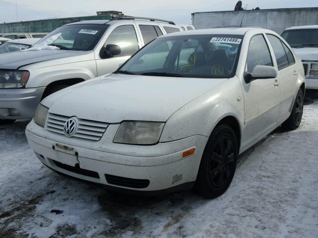 3VWTG69M72M017036 - 2002 VOLKSWAGEN JETTA GLX WHITE photo 2