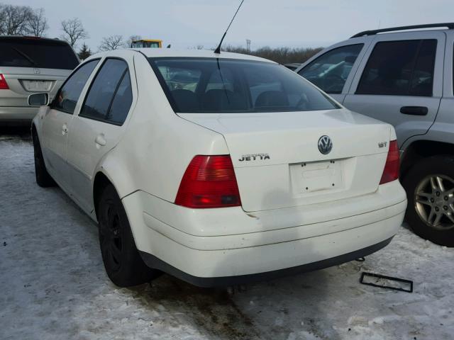 3VWTG69M72M017036 - 2002 VOLKSWAGEN JETTA GLX WHITE photo 3