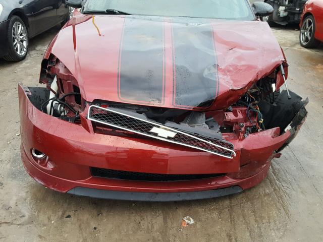 2G1WL15C579417701 - 2007 CHEVROLET MONTE CARL MAROON photo 9