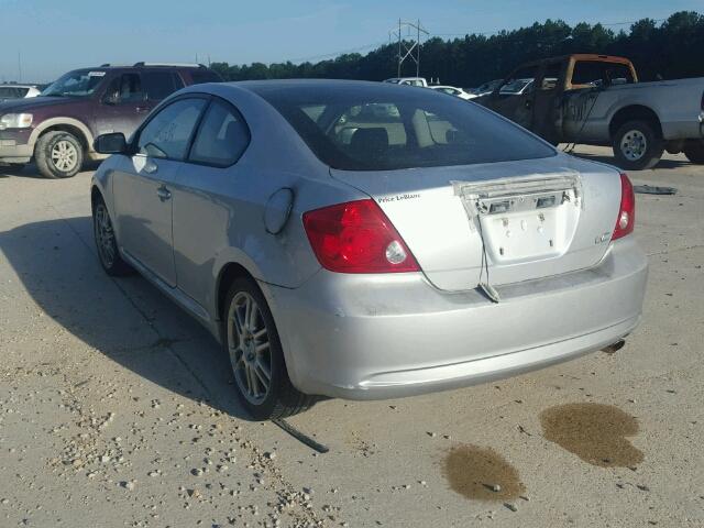 JTKDE177050040381 - 2005 TOYOTA SCION TC 银色 照片 3