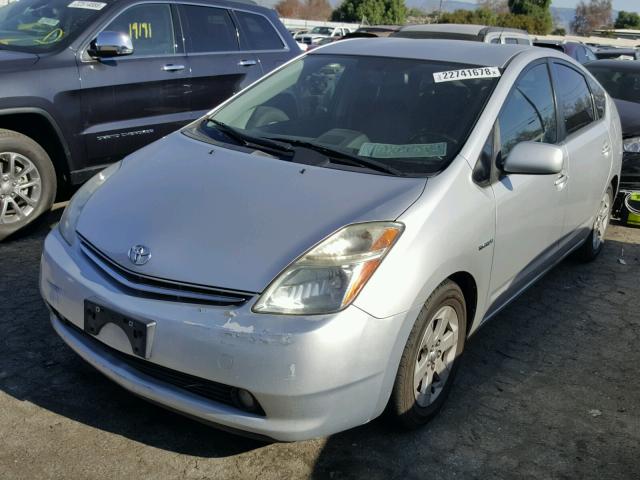 JTDKB20U877563624 - 2007 TOYOTA PRIUS SILVER photo 2