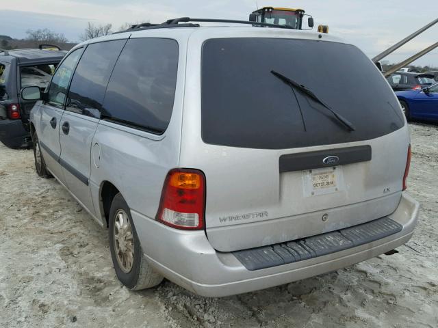 2FMZA51453BB65382 - 2003 FORD WINDSTAR L SILVER photo 3