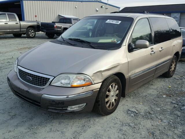 2FMDA58472BB01326 - 2002 FORD WINDSTAR L BEIGE photo 2