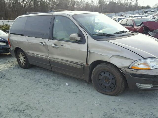 2FMDA58472BB01326 - 2002 FORD WINDSTAR L BEIGE photo 9