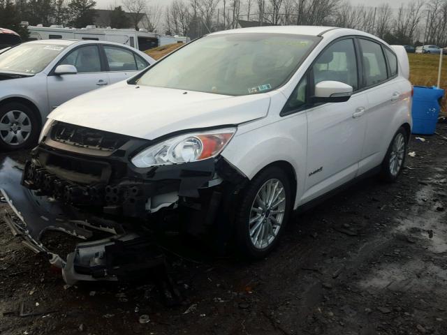 1FADP5AU6DL510178 - 2013 FORD C-MAX SE WHITE photo 2