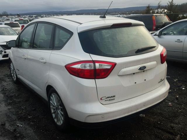 1FADP5AU6DL510178 - 2013 FORD C-MAX SE WHITE photo 3