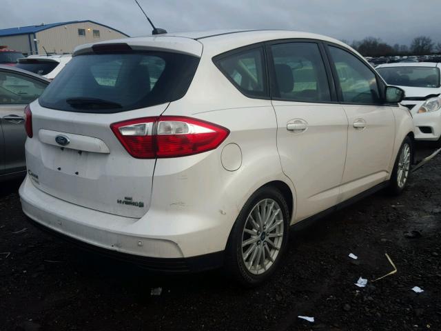 1FADP5AU6DL510178 - 2013 FORD C-MAX SE WHITE photo 4