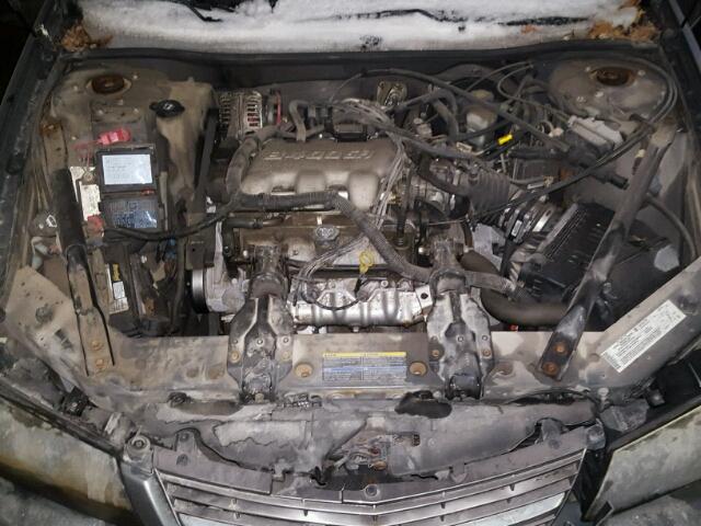 2G1WF52E349442192 - 2004 CHEVROLET IMPALA GRAY photo 7