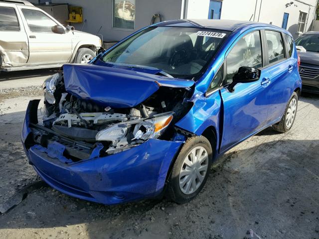 3N1CE2CP3FL389802 - 2015 NISSAN VERSA NOTE BLUE photo 2