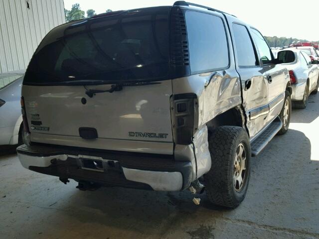 1GNEC13V64J277057 - 2004 CHEVROLET TAHOE C150 GOLD photo 4