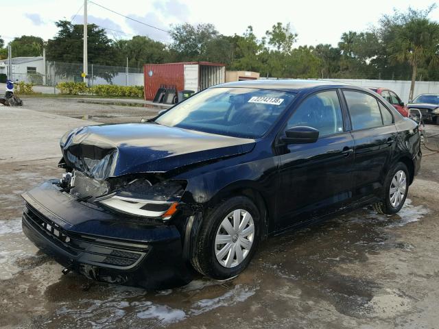 3VW267AJXGM287519 - 2016 VOLKSWAGEN JETTA S 黑色 照片 2