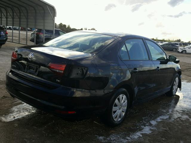 3VW267AJXGM287519 - 2016 VOLKSWAGEN JETTA S 黑色 照片 4