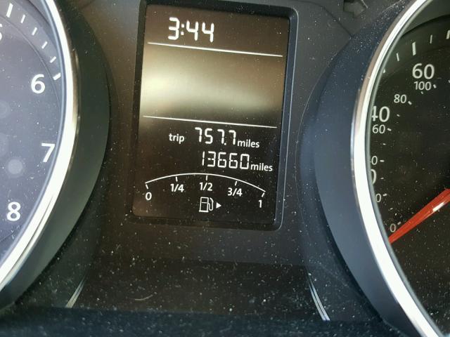 3VW267AJXGM287519 - 2016 VOLKSWAGEN JETTA S 黑色 照片 8