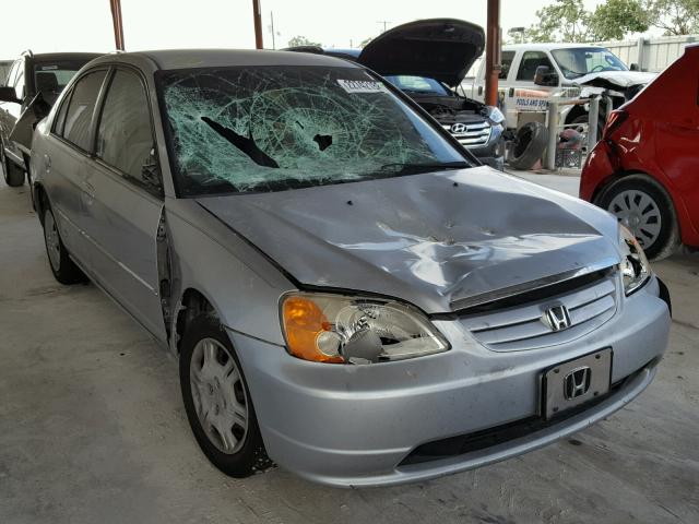 2HGES16533H620612 - 2003 HONDA CIVIC LX GRAY photo 1