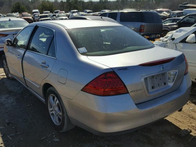 1HGCM56366A109406 - 2006 HONDA ACCORD SE SILVER photo 3