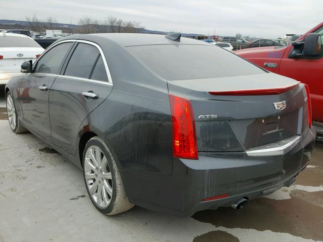 1G6AB5RX7H0114992 - 2017 CADILLAC ATS LUXURY GRAY photo 3