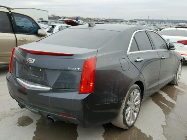 1G6AB5RX7H0114992 - 2017 CADILLAC ATS LUXURY GRAY photo 4