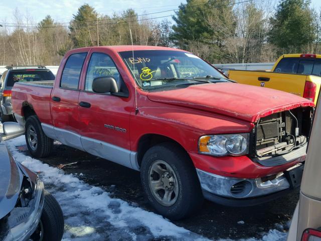 1D7HA18Z13S122860 - 2003 DODGE RAM 1500 S RED photo 1