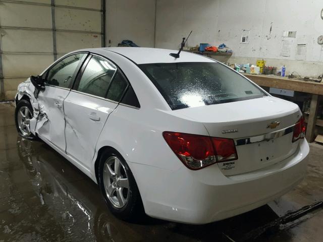 1G1PC5SB5D7314878 - 2013 CHEVROLET CRUZE LT WHITE photo 3