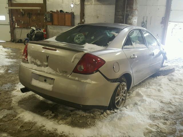 1G2ZG558464264648 - 2006 PONTIAC G6 SE1 SILVER photo 4