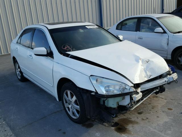 1HGCM66545A042116 - 2005 HONDA ACCORD EX WHITE photo 1