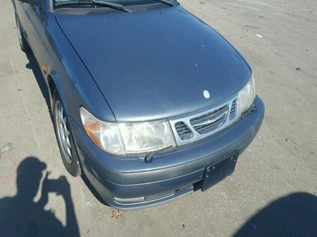 YS3DD55H9Y2024615 - 2000 SAAB 9-3 BLACK photo 10