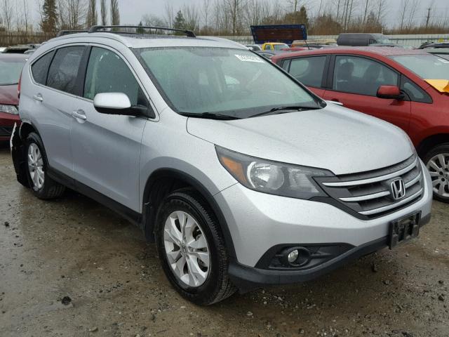 2HKRM4H78CH618596 - 2012 HONDA CR-V EXL SILVER photo 1