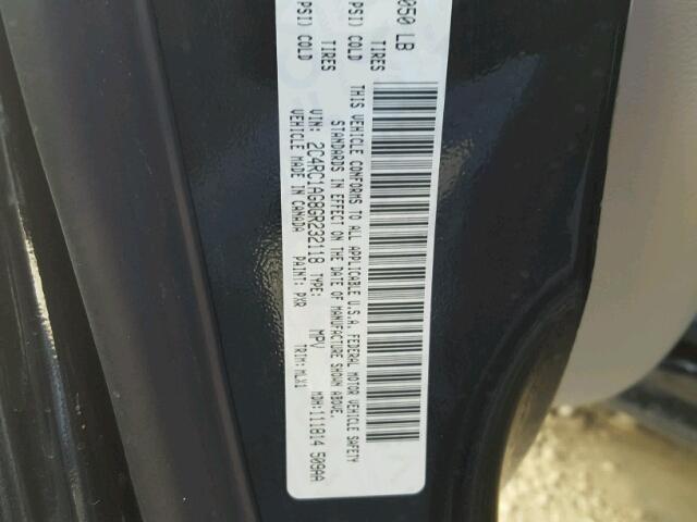 2C4RC1AG8GR232118 - 2016 CHRYSLER TOWN & COU 黑色 照片 10