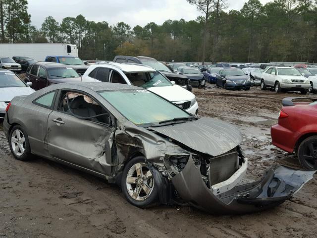 2HGFG12938H508270 - 2008 HONDA CIVIC EXL GRAY photo 1