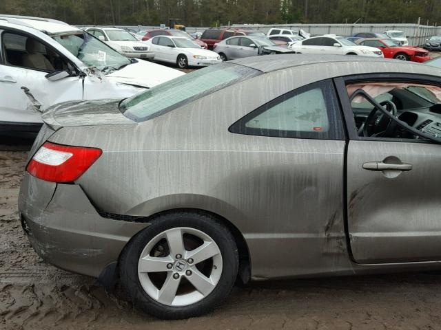 2HGFG12938H508270 - 2008 HONDA CIVIC EXL GRAY photo 10