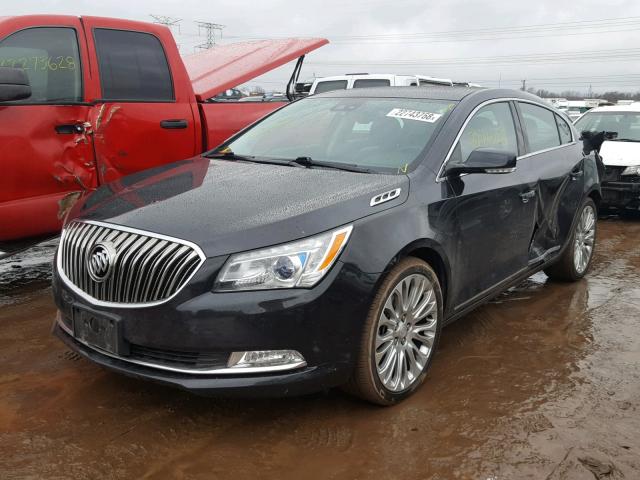 1G4GF5G32EF131540 - 2014 BUICK LACROSSE T BLACK photo 2