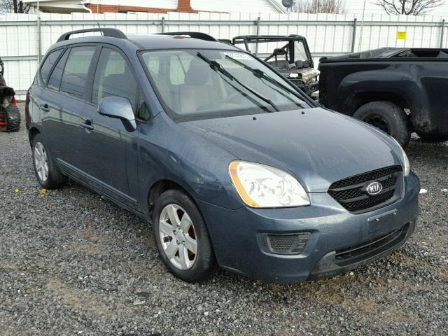 KNAFG528097274970 - 2009 KIA RONDO BASE BLUE photo 1