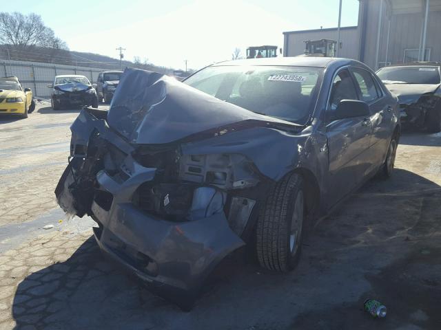 1G1ZG57B184218274 - 2008 CHEVROLET MALIBU LS GRAY photo 2