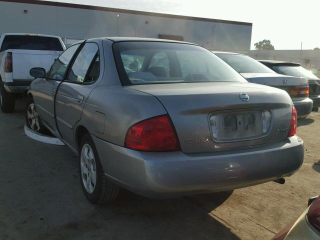 3N1CB51D94L464096 - 2004 NISSAN SENTRA 1.8 TAN photo 3