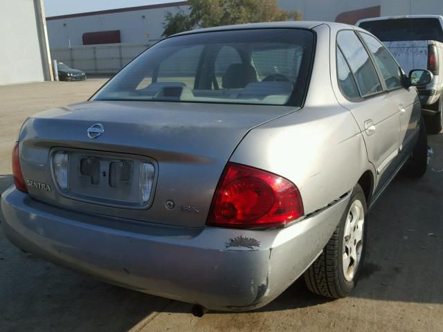 3N1CB51D94L464096 - 2004 NISSAN SENTRA 1.8 TAN photo 4