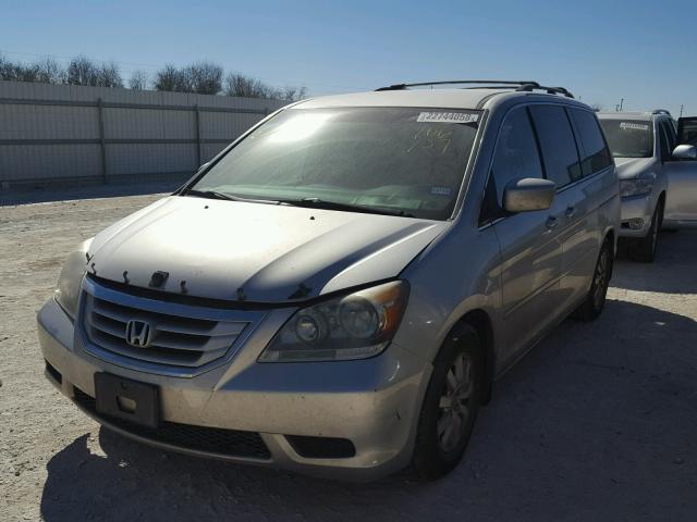 5FNRL38478B106157 - 2008 HONDA ODYSSEY EX SILVER photo 2