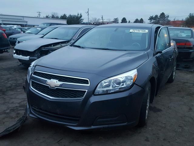 1G11C5SA7DF272166 - 2013 CHEVROLET MALIBU 1LT BLUE photo 2