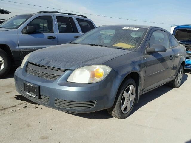 1G1AL15F177278804 - 2007 CHEVROLET COBALT LT GRAY photo 2