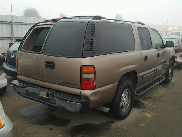 1GNEC16T93J119966 - 2003 CHEVROLET SUBURBAN C BROWN photo 4