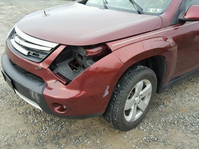 2S3DA917476102872 - 2007 SUZUKI XL7 LIMITE MAROON photo 9