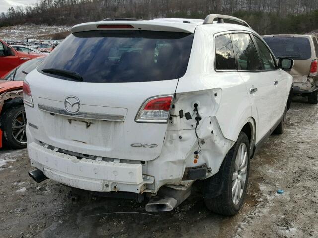 JM3TB38A480150198 - 2008 MAZDA CX-9 WHITE photo 4