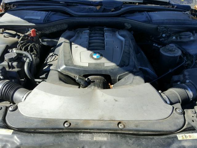 WBAHL83566DT04920 - 2006 BMW 750 I GREEN photo 7