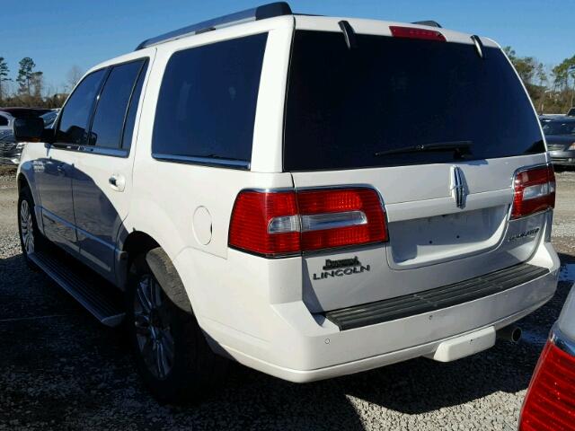 5LMJJ2H58CEL00771 - 2012 LINCOLN NAVIGATOR WHITE photo 3