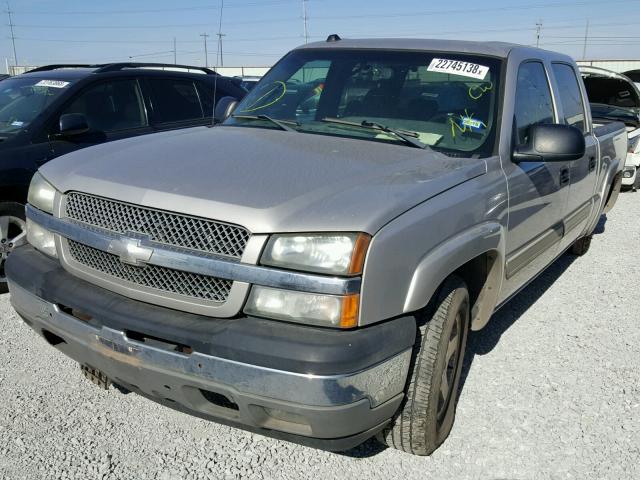 2GCEK13T451120150 - 2005 CHEVROLET SILVERADO GRAY photo 2