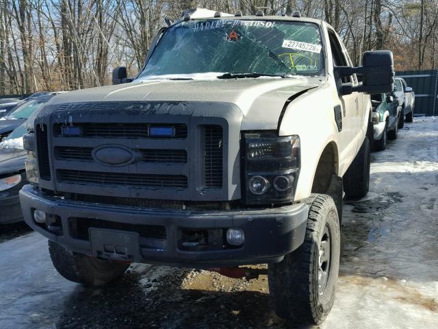 1FTSX21R58EB89031 - 2008 FORD F250 SUPER GOLD photo 2