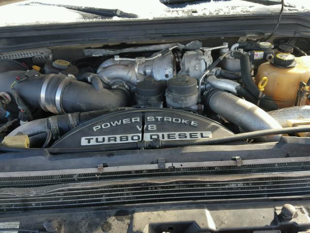 1FTSX21R58EB89031 - 2008 FORD F250 SUPER GOLD photo 7