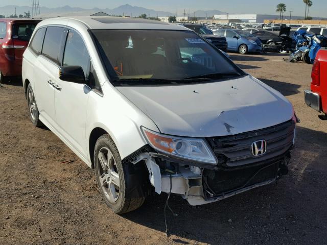 5FNRL5H98CB095587 - 2012 HONDA ODYSSEY TO WHITE photo 1