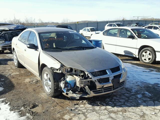 1B3EL56T74N195035 - 2004 DODGE STRATUS ES GOLD photo 1