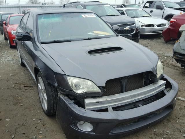 4S3BL676784211956 - 2008 SUBARU LEGACY GT GRAY photo 1