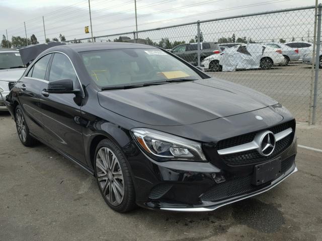 WDDSJ4EB6HN455494 - 2017 MERCEDES-BENZ CLA 250 BLACK photo 1